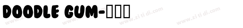 Doodle Gum字体转换